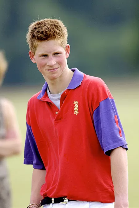 Принц Гарри в 2001 году