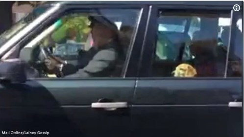 собака Меган Маркл едет в машине с королевой Елизаветой