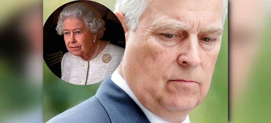 prince andrew and the queen