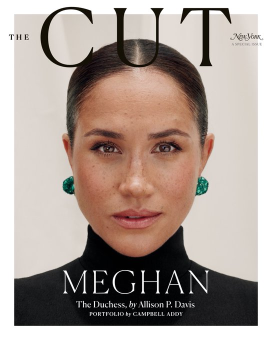 Обложка журнала The CUT с интервью Меган Маркл